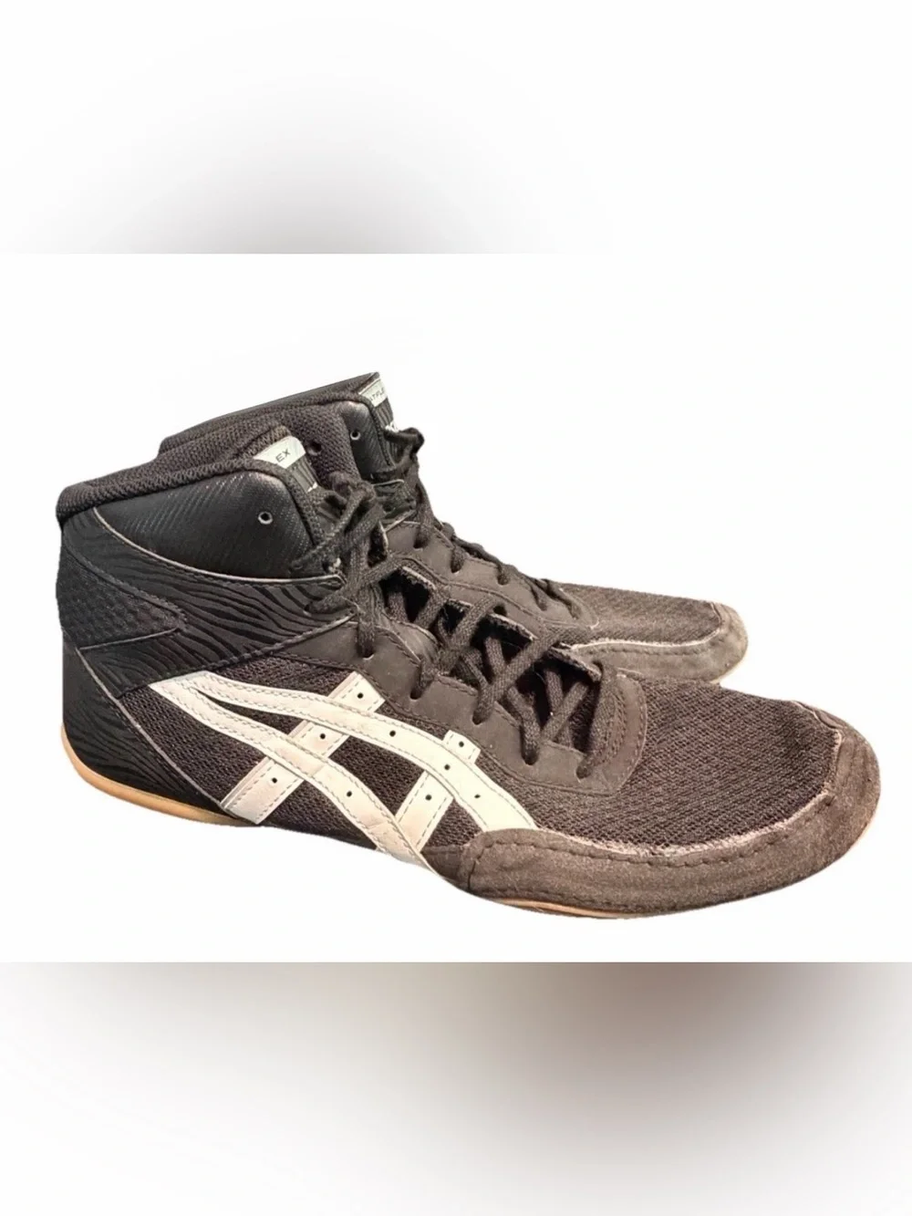 Asics Mens Matflex 7 Black Wrestling 1081A051 Shoe Size 11 1/2